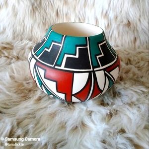 Isleta Pottery "East of Blue Lake" Mr. MIRABEL